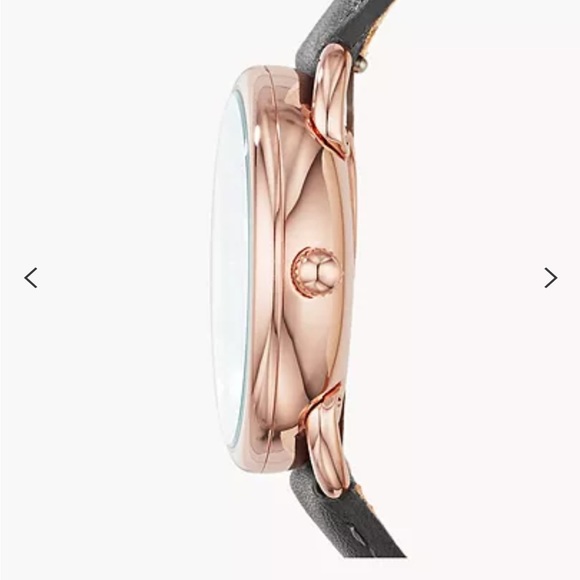 FOSSIL Tailor Multifunction Grey Leather Watch - Picture 2 of 8